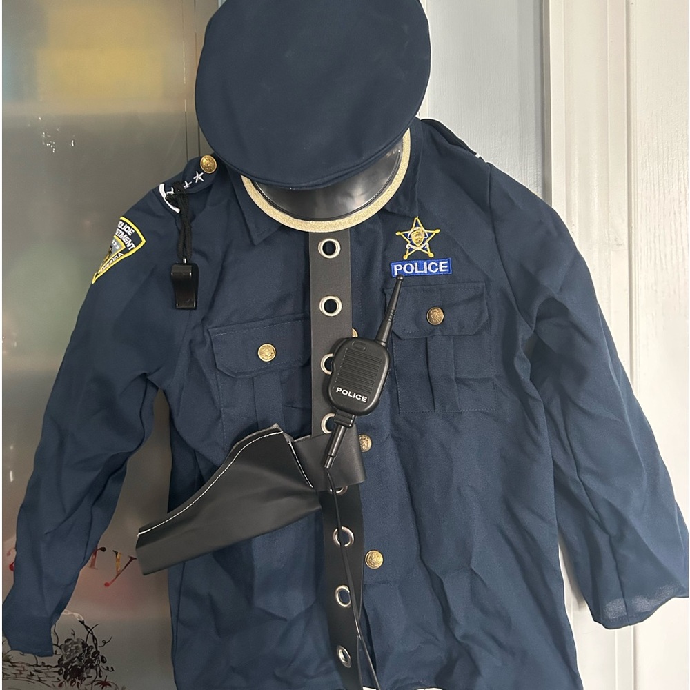 Youth Police Officer Halloween costume